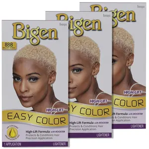 8BB Bigen Easy Color for Women Brilliant Blonde - 3 Pack