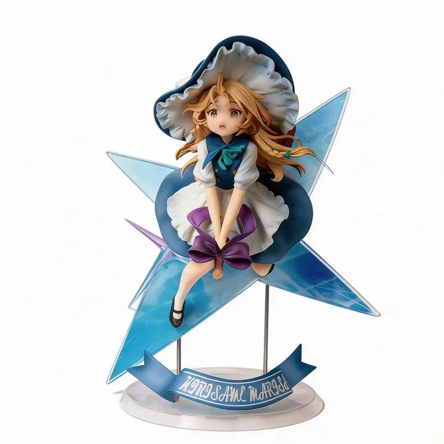 Touhou Project Kirisame Marisa 27cm Anime Figure Model High Quality Detailed Craftsmanship Anime Collection