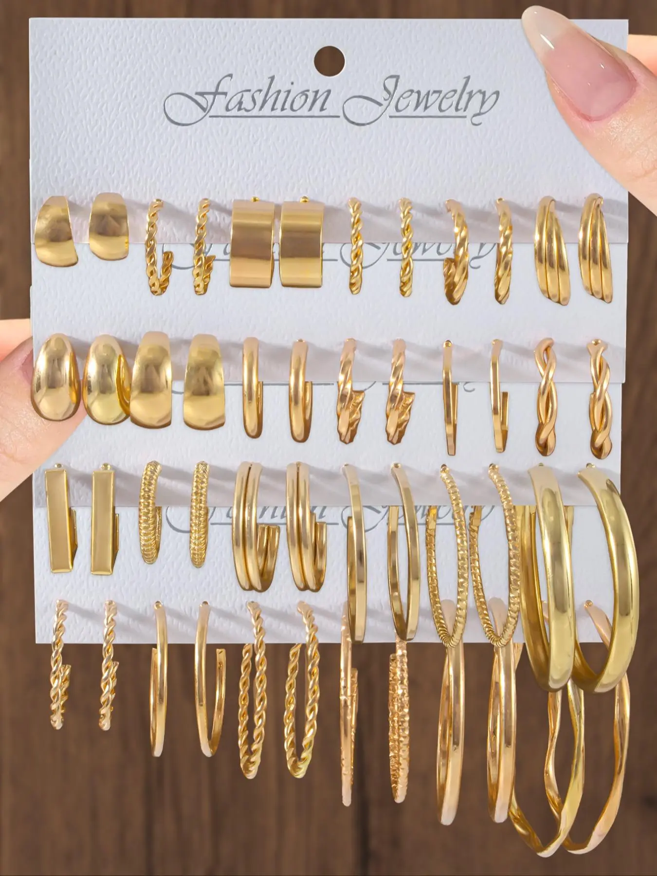 Simple Hoop Earrings, Fashion Jewelry for Party, Daily Clothing Decor, Trendy All-match & Exquisite Jewelry for Birthday Gift, Hoops Set, Stylish Jewelry, Fashionable Jewelry Accessories