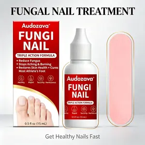 Nail Care Support Liquid, Triple‑Action Plant Formula for Healthy‑Looking Nails & Skin