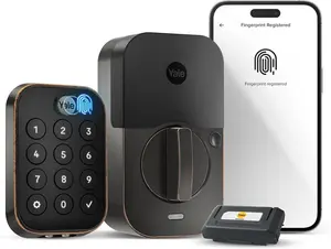 Yale YRD430FWF10BP Assure Lock 2 Touch Key Free Keypad with Wi-Fi Biometric Deadbolt US10BP - Oil Rubbed Bronze Finish