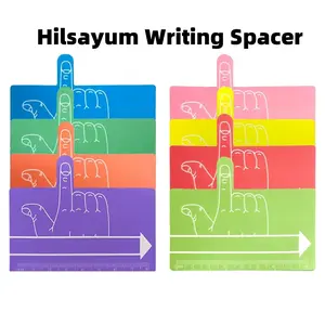 16-Piece Writing Aids Complete Set, Finger Pad Pieces for Reading Disabilities, Multi-Functional Learning Writing Tools, Finger Padding, Homeschool Supplies