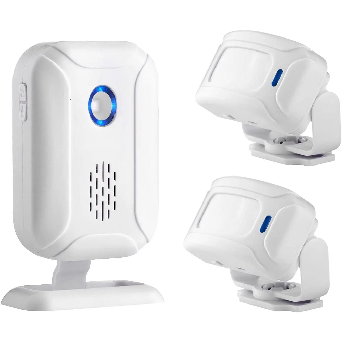 Motion Sensor Door Bells Chime for Business, Commercial Music Doorbell, Retail Store Welcome Buzzer, Sleepwalker   Safety , Pir Detector , Caregiver Reminder