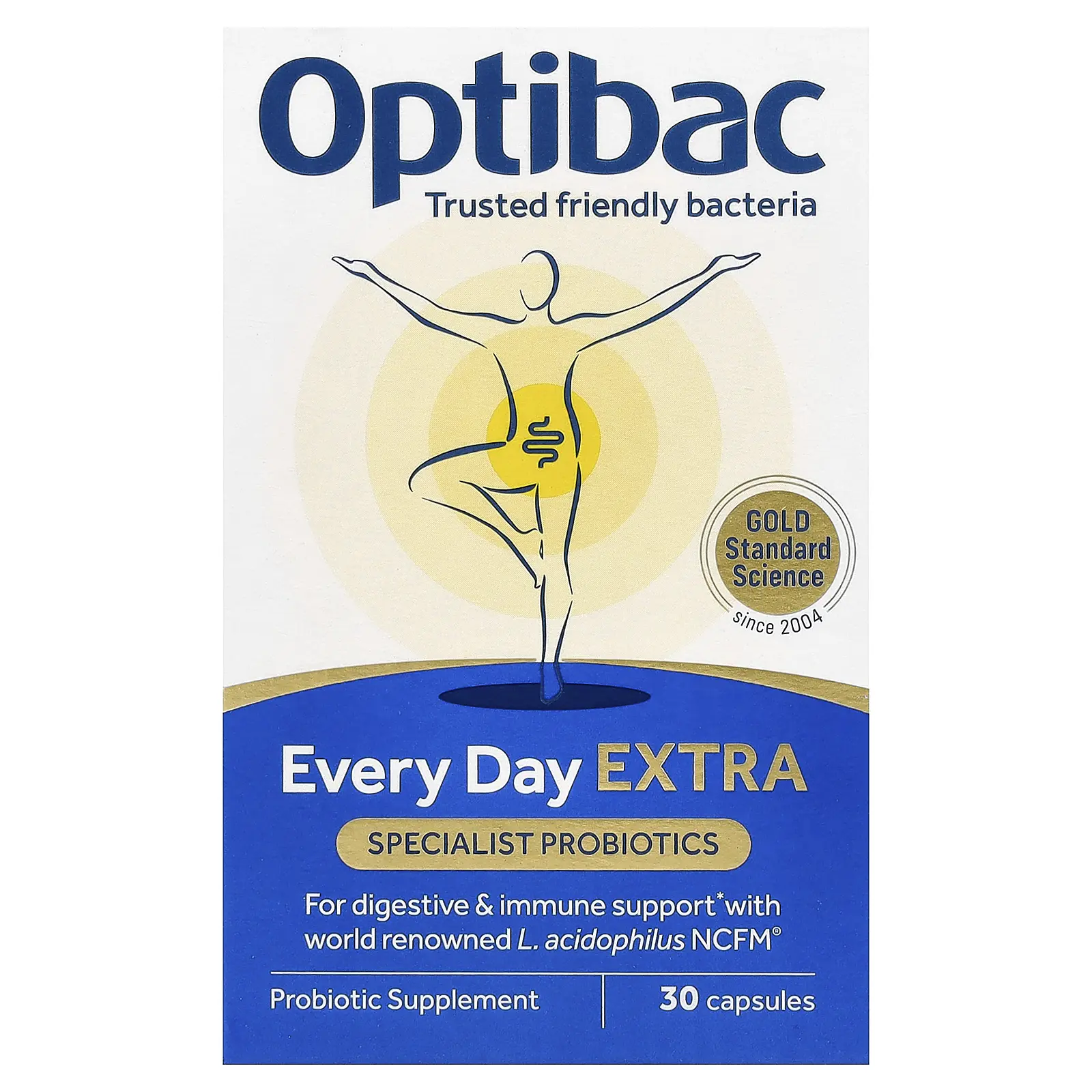 Optibac Every Day Extra Specialist Probiotics, 30 Capsules