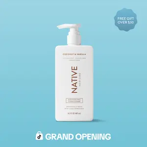 NATIVE Conditioner – Sulfate-Free, Silicone-Free – Daily Hair Moisture