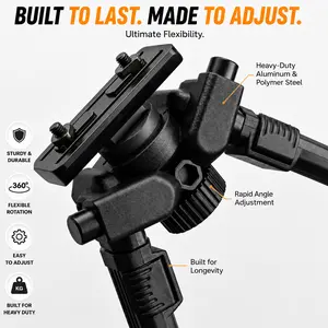 Ultra-Light Folding Stand – Adjustable Viewing Angle & 360° Rotation | Pocket Size Design