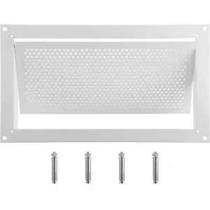 Summervibes VEVOR Crawl Space Flood Vent Foundation Flood Vent 8Heightx 16Width Wall Vent