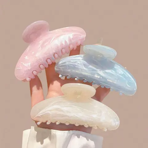 Elegant Hair Claws, Claw Hair Clips, Hairclips, Casual Simple Hair Accessories for Women, Minimalist Headwear Suitable for Thick Hair, Hair Claws Set