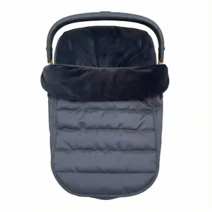 Universal Baby Stroller Foot Cover, Soft Fleece Lining, Windproof Waterproof Outer Layer, All-Around Baby Wrap, Winter Outdoor Warmth