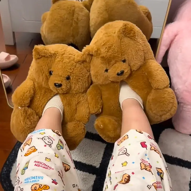 Bear-Cotton Slippers Bear-Cotton Slippers