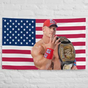 John Cena Flag - You Can't See Me WWE Home decor Tapestry 60in*40in Tapestry