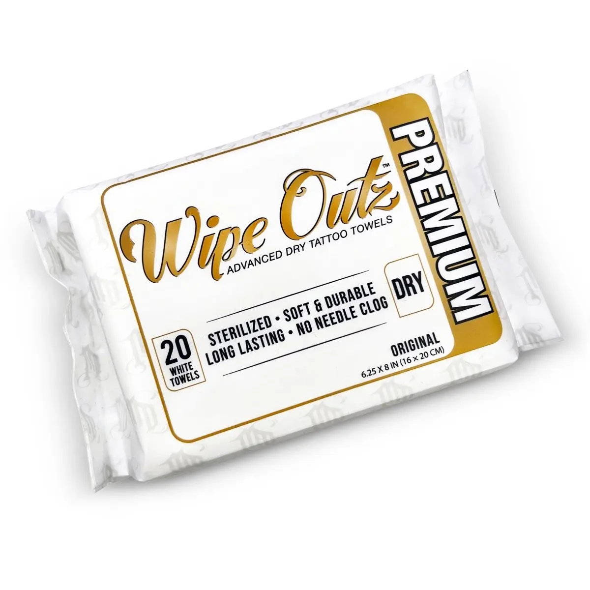 Wipe Outz Tattoo Towels (White 20 Count)