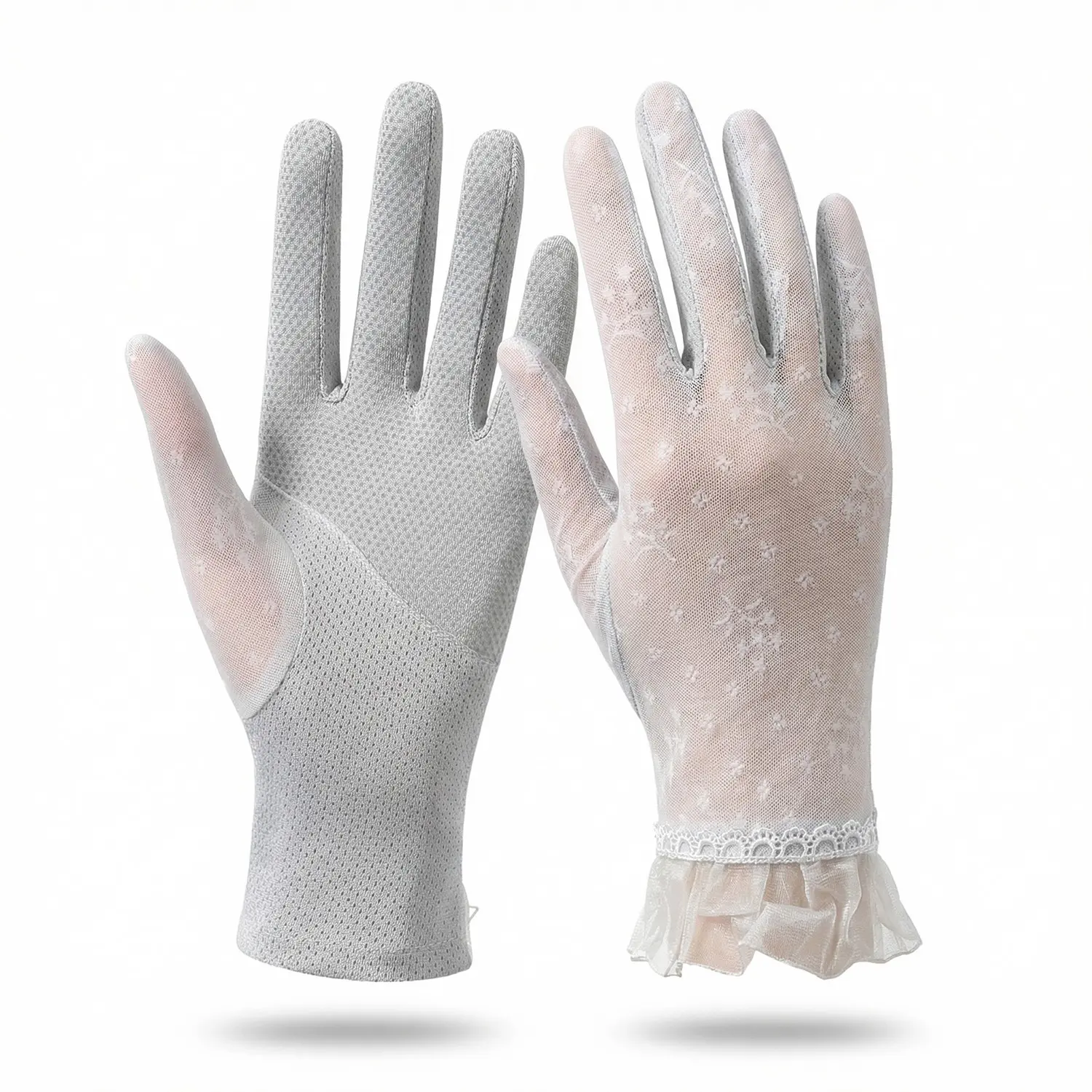 Women Lace Gloves, Spring Summer Breathable Glove Cycling Gloves, Wedding Tea Party Gloves, Halloween Elegant Short Novelty Accessories, Vintage Wrist Decor