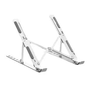 Laptop Stand with Computer Cooling Fan for Apple MacBook 11-16 Inch Dell Lenovo Aluminum alloy Bracket for All Tablets