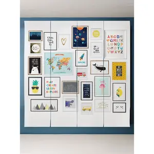 Kids Frames Mural Wall Art Wallpaper - Peel and Stick