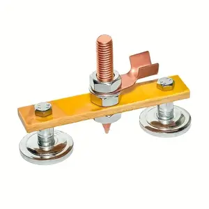 Strong Magnetic Welding Ground Clip, Durable Welding Accessory for Safe Electrical Connections, Essential Tool for Welders & DIY Projects
