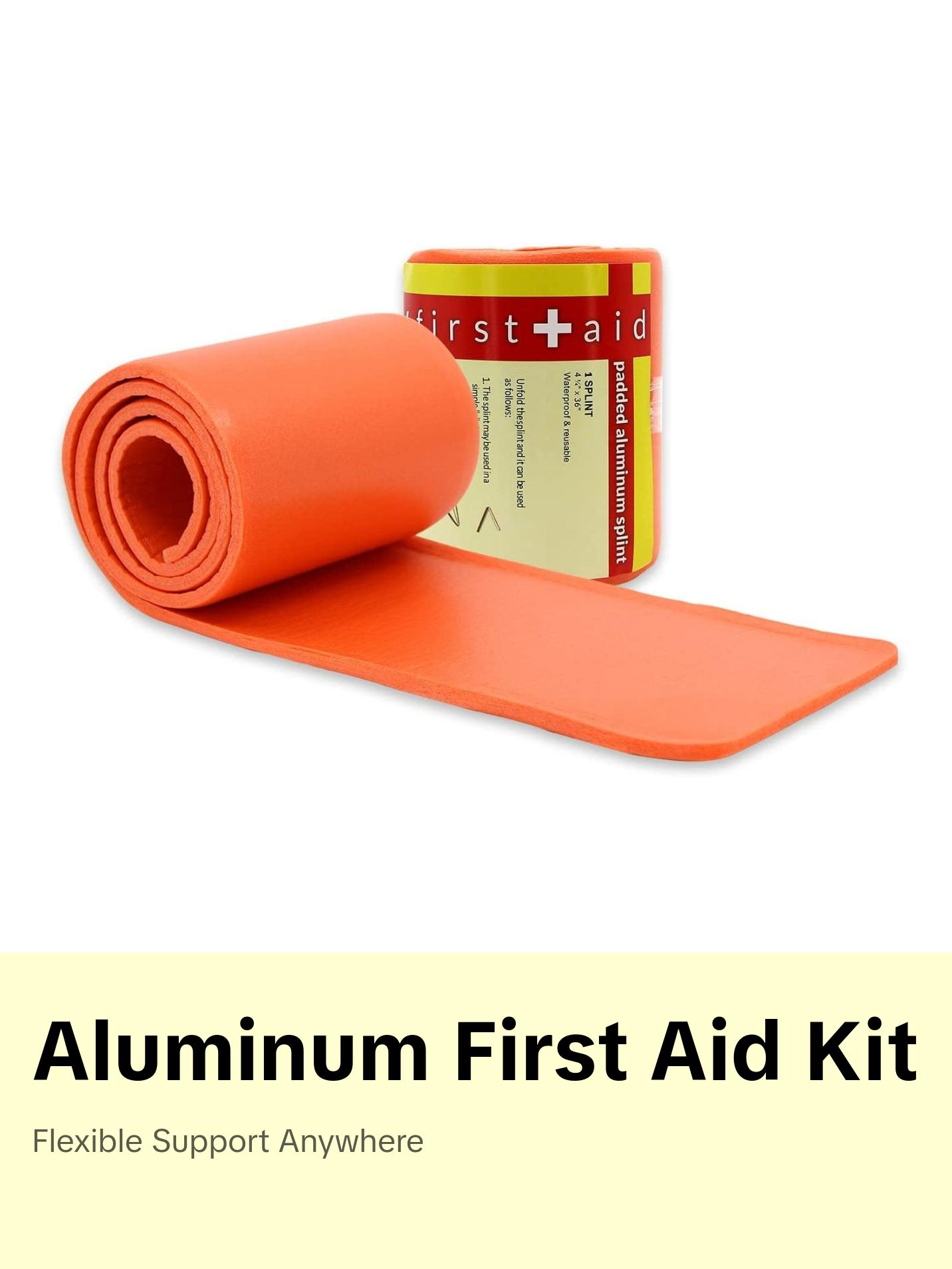 Ever Ready First Aid Universal Aluminum Splint, 36 Inch Rolled, 5 Ounce