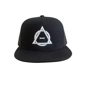 THERIAN CAP SnapBack Type Black with White Logo Adjustable Trucker Hat for Men and Women