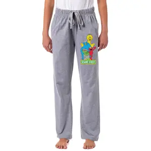 Sesame Street Women's Elmo And Friends Cookie Monster Oscar Big Bird Sleep Pajama Pants