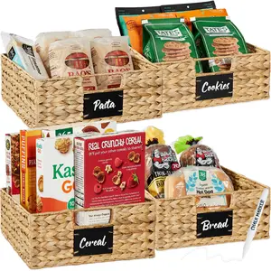 Best Choice Products Set of Woven Water Hyacinth Baskets