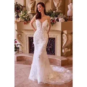 Fitted Lace Wedding Gown