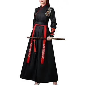 Women's Chinese Hanfu Dress Ancient Tang Dynasty Cosplay Women Martial Arts Fancy Dress
