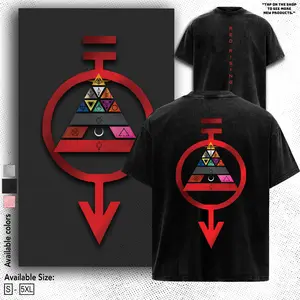Red Rising - Booktok Oversize Lightweight Cotton Washed TShirt, Rise for Mars Design Clothes, Dystopian Sci-Fi Fan Apparel, red rising merch