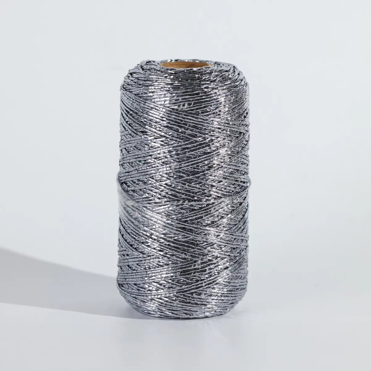 1mm Iridescent Lurex Core-Spun Yarn, Premium Yarn, Shiny Glitter Crochet Thread, Sparkle Metallic Knitting Yarn for DIY Bag Making, Handicrafts & Accessories, Crochet Items, Diy Knitting Supplies