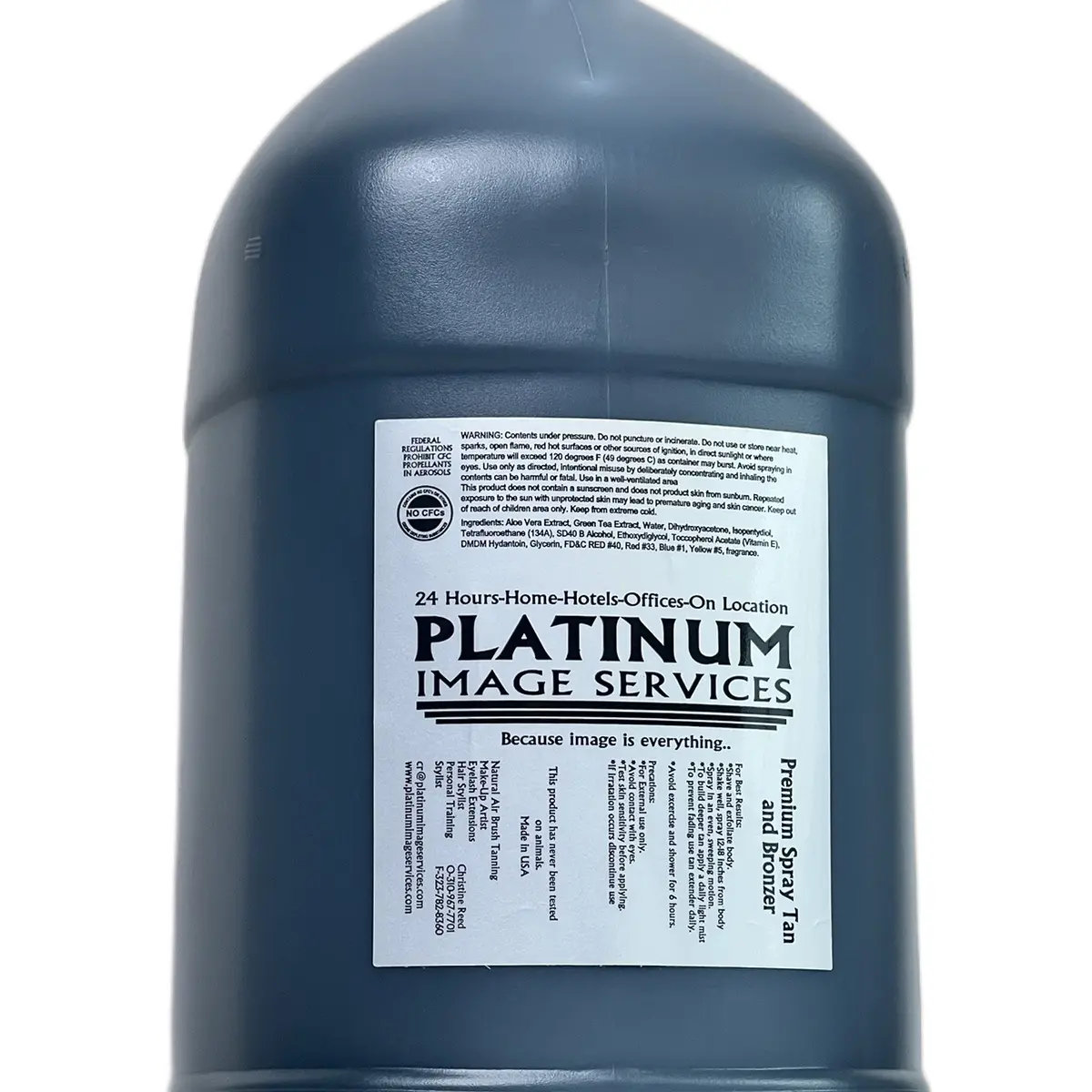 Platinum Premium Custom Bronze AIRBRUSH Tan for Professional