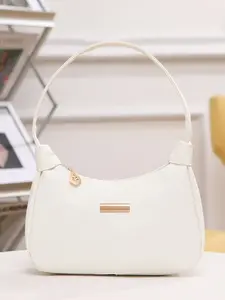Women's Minimalist Solid Color Handbag, Casual Versatile PU Leather Underarm Bag, Casual Trendy Versatile High-quality Daily Commuting Bag, Casual Commuter Bag, Trendy Minimalist Purse, Fashionable Versatile Purse