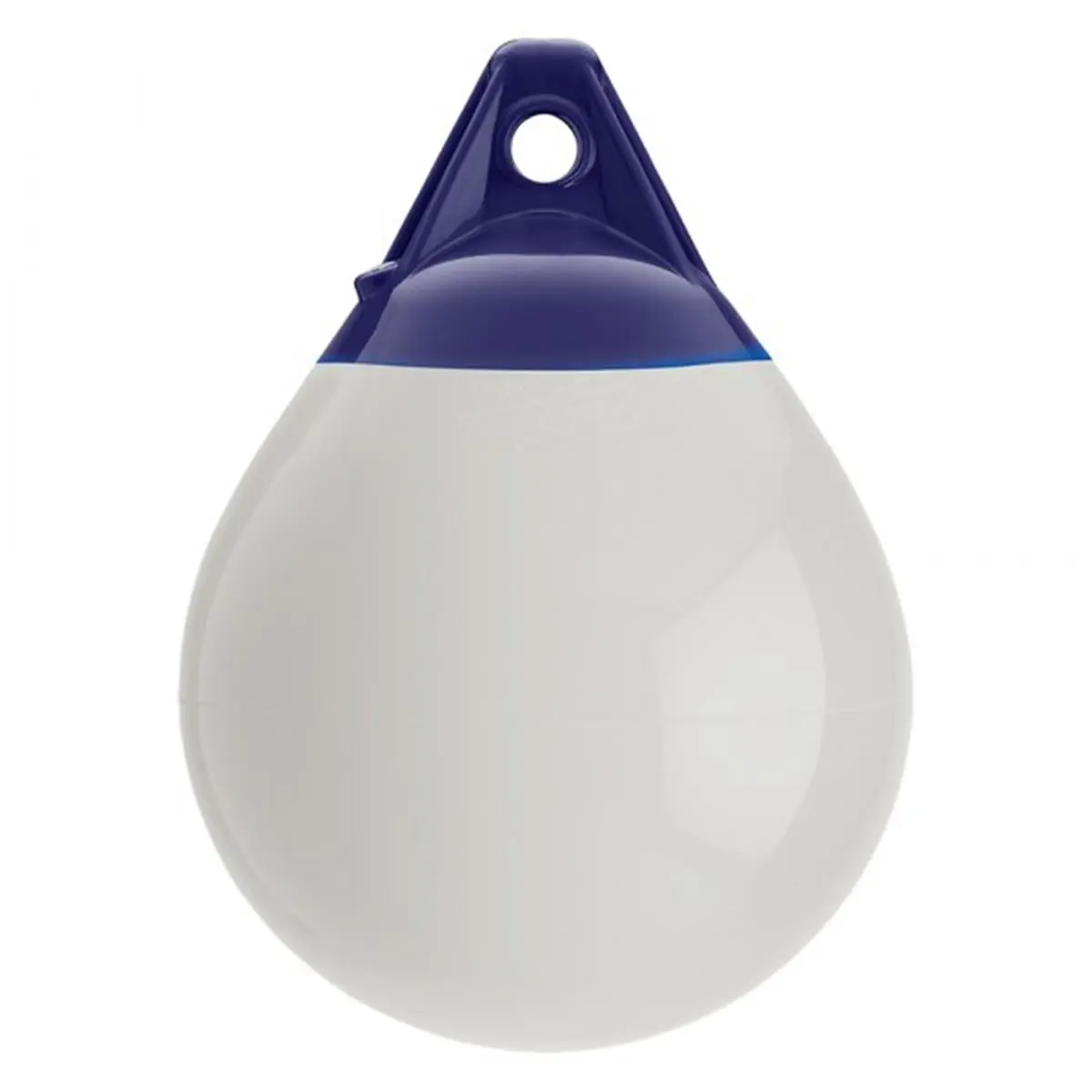 Polyform A Series Boat Fender, 11 x 15 in White, Multi Purpose Inflatable Buoy, Heavy-Duty Vinyl for Boats 20-30 ft, Boat Fenders