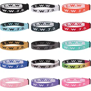 15 count WWJD Bracelet Pack for Women Men, Christian  Bracelet Gifts, Adjustable What Would  Do Wristbands