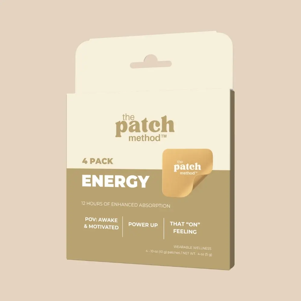 The Energy Patch - 4 Pack - Natural Multivitamins