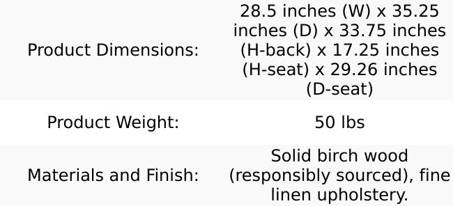 Giselle Fringe Chair