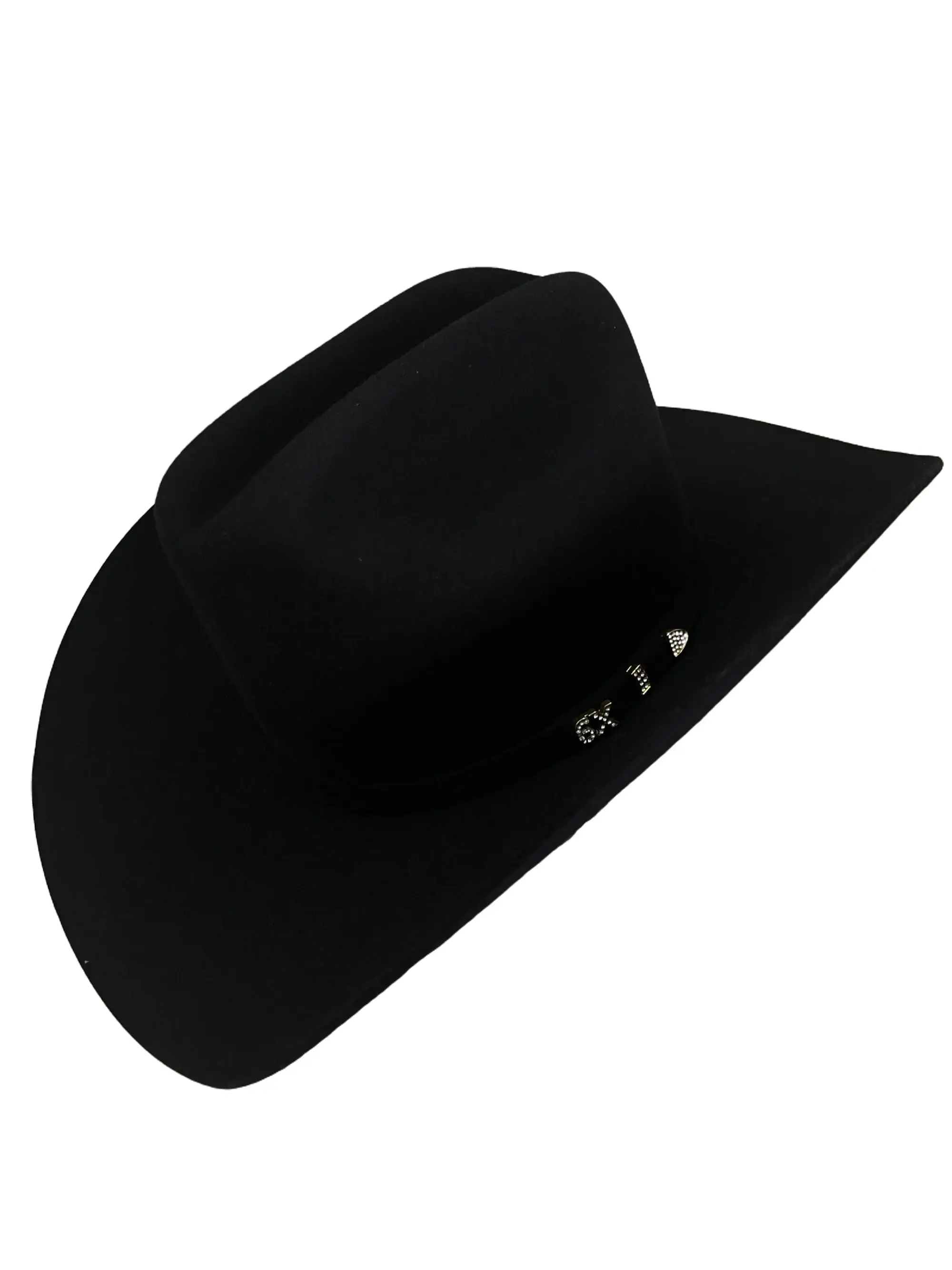 Black - Serratelli, 6x Amapola Brim 4" Western Felt Cowboy Hat
