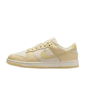 Nike Dunk Low Muslin Team Gold Women's Perfect Yellow Neutral Walking Sneaker Fashion Footwear Trainer Shoe Girl