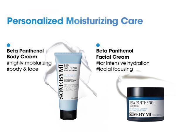 Beta-Panthenol Repair Body Cream 6.76oz, 200ml - Hydrating and Redness-Soothing Daily Korean Panthenol Body Lotion - Korean Skin Care