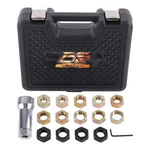 16-Piece Axle Spindle Thread Chaser Set, Thread Rethreading Restorer Tool Metric