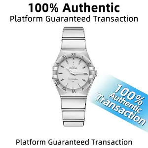 Omega Constellation 123.10.27.60.02.002 Watch, 27mm, white dial, stainless steel, quartz movement/WHP037639