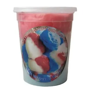 Red, White & Blue Gourmet Cotton Candy - Cotton Candy Sensations 200+ Flavors