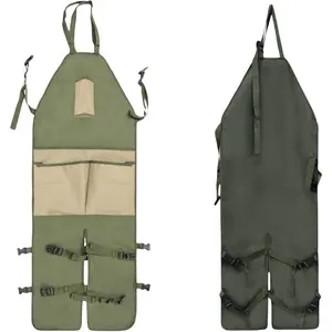 Gardening Apron, with Quick Release Pockets for Harvesting Gardening with Pockets, Water Resistant Apron