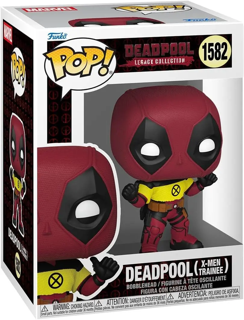 Funko Pop! Marvel: Deadpool 2- Deadpool (X-Men Trainee) - Collectable Vinyl Figure