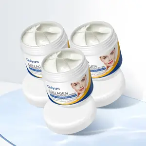 Collagen Deep Hydration Moisturizing Face Cream, 3 Counts/set Hydrating & Nourishing Face Lotion for Daily Use, Skin Soothing Facial Skin Care Product for Women