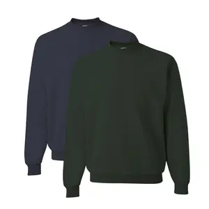 JERZEES Unisex Super Sweats Nublend Crewneck Sweatshirt, 50/50 Cotton/Polyester Fleece Pullover Pre-Shrunk Comfort Cozy Winter Sweater