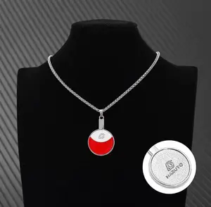 Anime Fan Necklace Pendant in Fan and Cloud Shape with Metal Coating for Stylish Anime Lovers