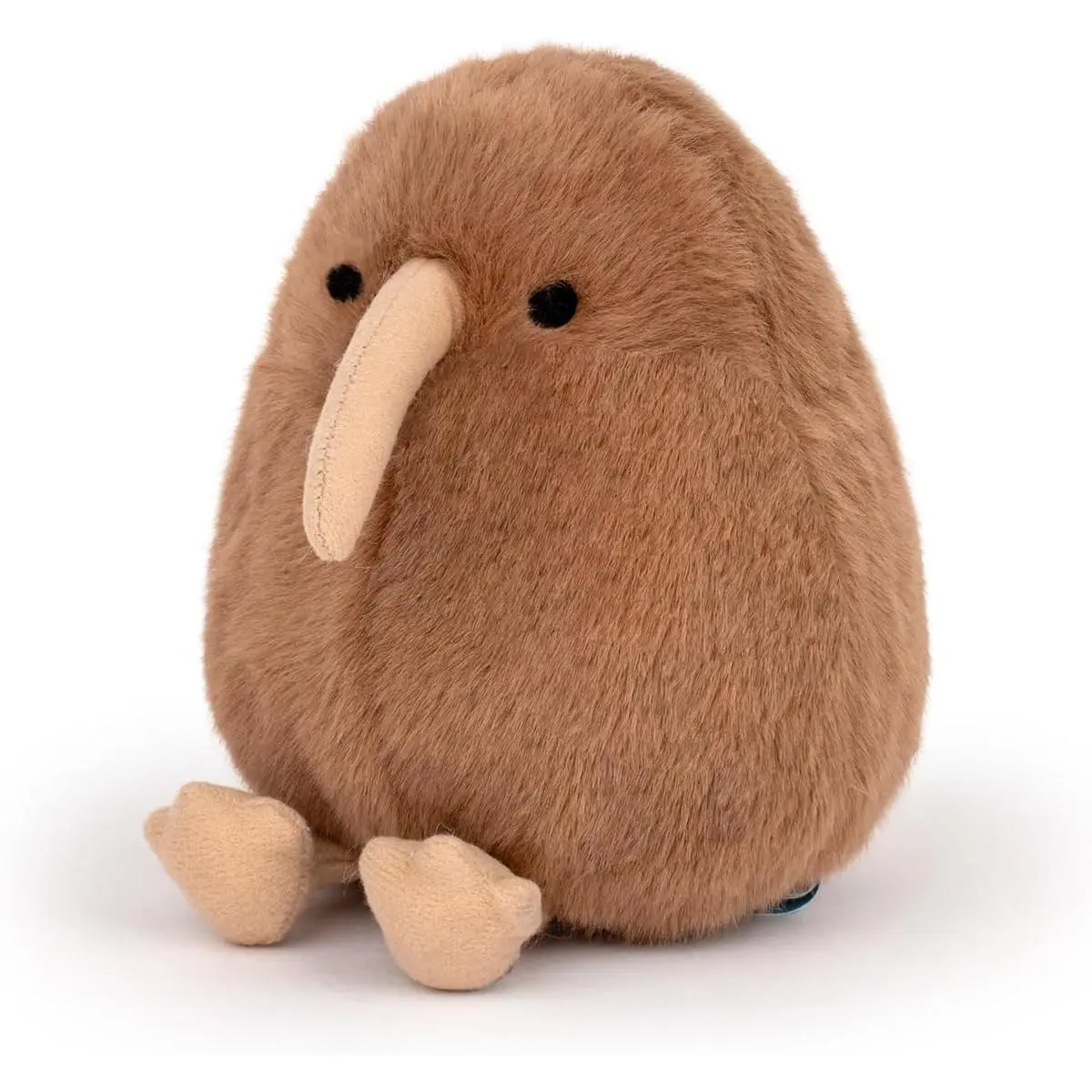 Duoai Kiwi Bird 5 inches Stuffed Animal Little Kiwi Bird Plush Toy - Realistic 5inch Brown Kiwi Bird Stuffed Animal, Cute Little Bird Kiwi Plushie as Gift for Your Kids Friends