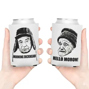 Unique Funny Quote Parody Can Cooler, Vintage Inspired Unisex Graphic Can Cooler