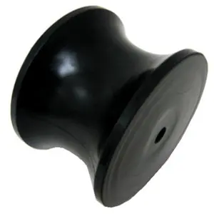 212 MAIN Windline W-50 Marithane Rubber Wheel - 5.0 in. Dia, Silent, Wearproof, Wear Resistant for Cycling Sports & Outdoor Recreation Equipment, Rubber Wheels