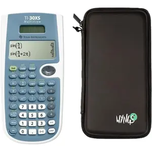 Multiview Scientific Calculator With WYNGS Black Protective Case