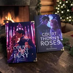 A Court of Thorns and Roses Rhysand POV Hardback Book - ACOTAR Special Edition by Illyriantremors